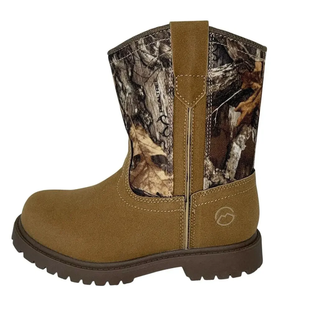 Magellan Outdoors Kids' Boone Realtree Edge Boots slip resistant SZ/13 Y